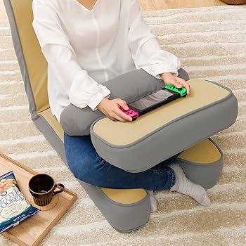 【美品】座椅子 リクライニング ニトリ ベージュ 2個セット ゲーミング座椅子2(BE) | ニトリネット【公式】 家具
